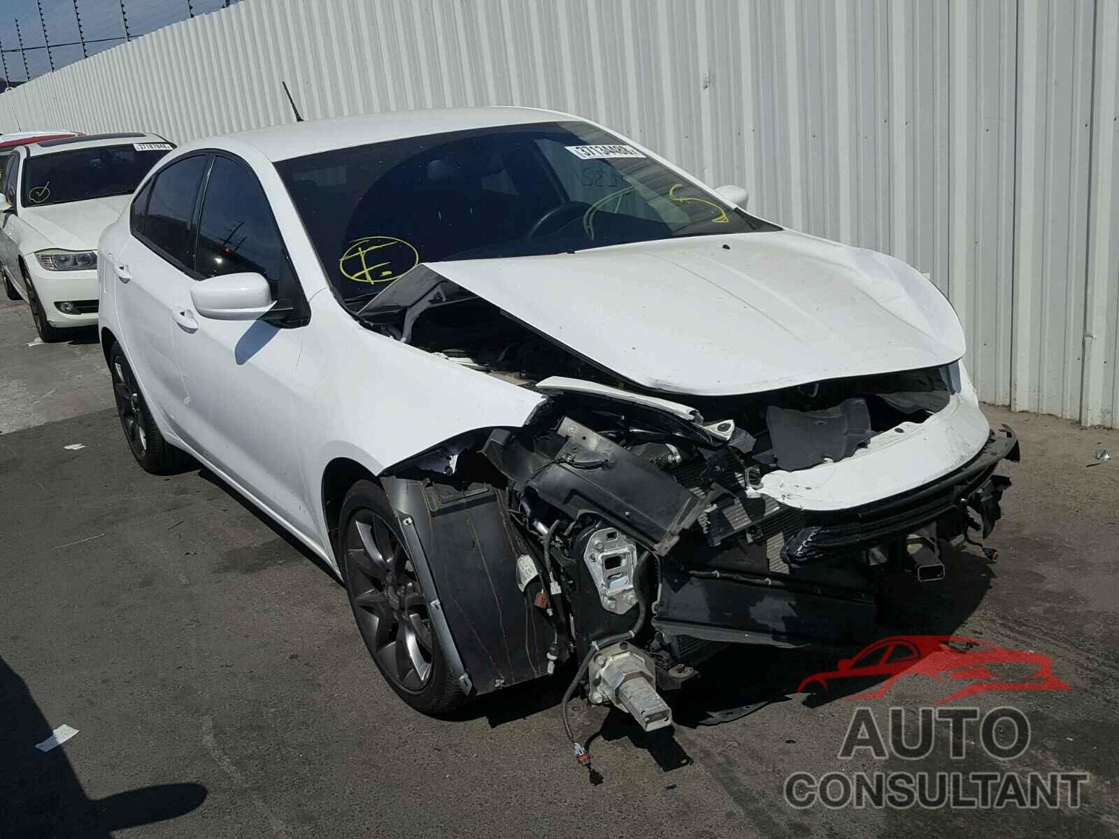 DODGE DART 2015 - 1C3CDFBBXFD302467