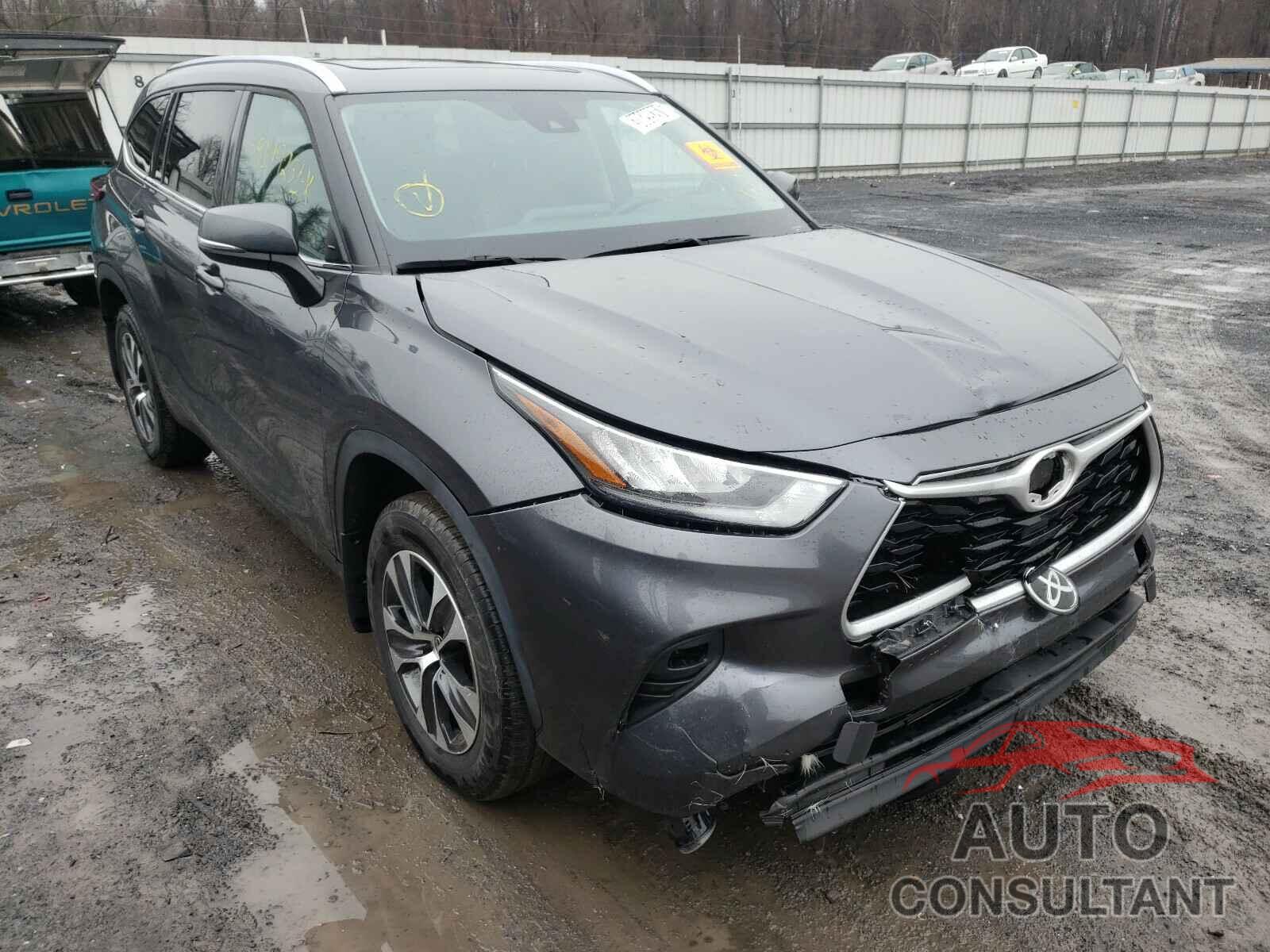 TOYOTA HIGHLANDER 2020 - 5TDGZRBH9LS509050