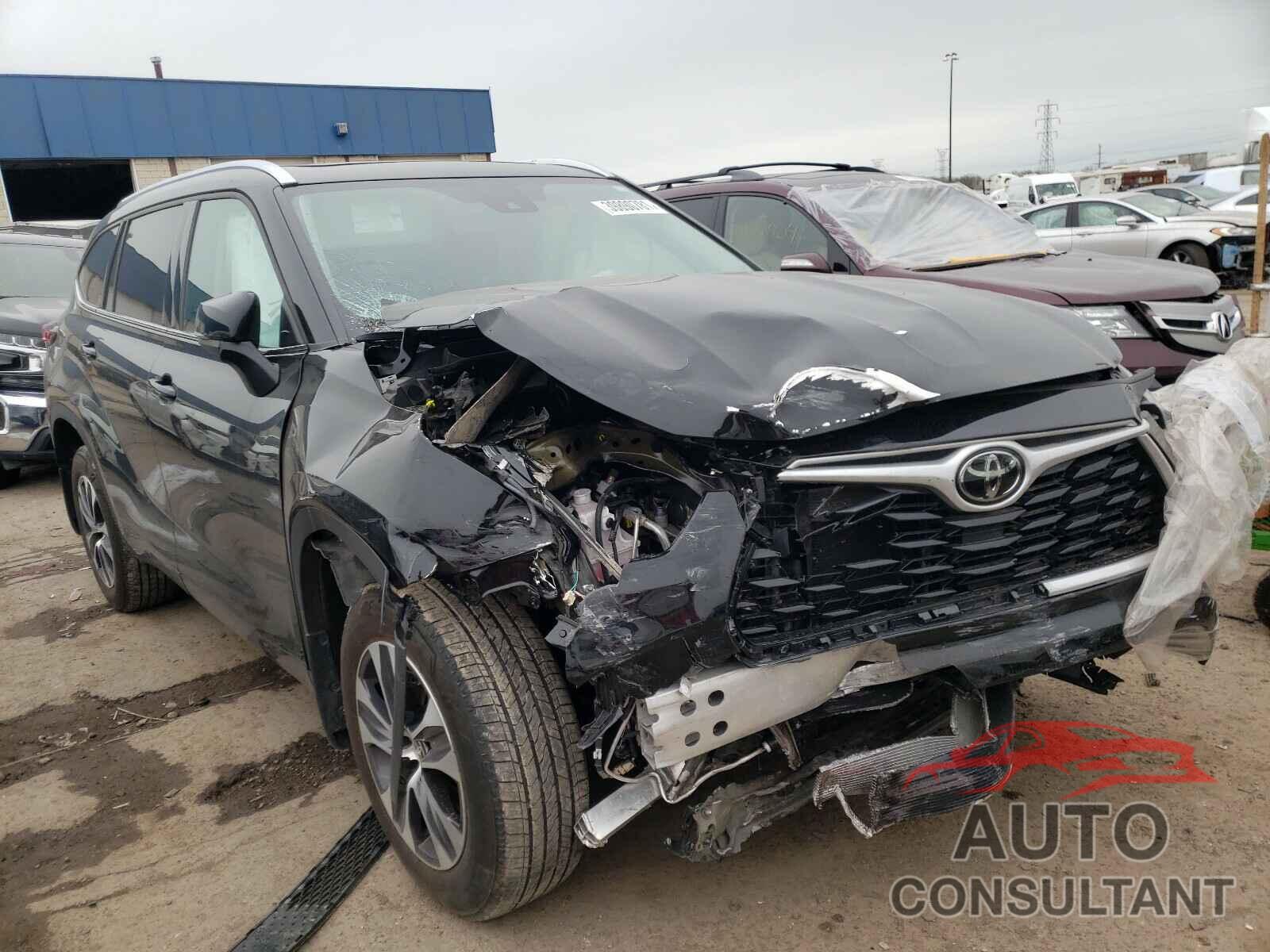 TOYOTA HIGHLANDER 2020 - 5TDGZRBH0LS036283