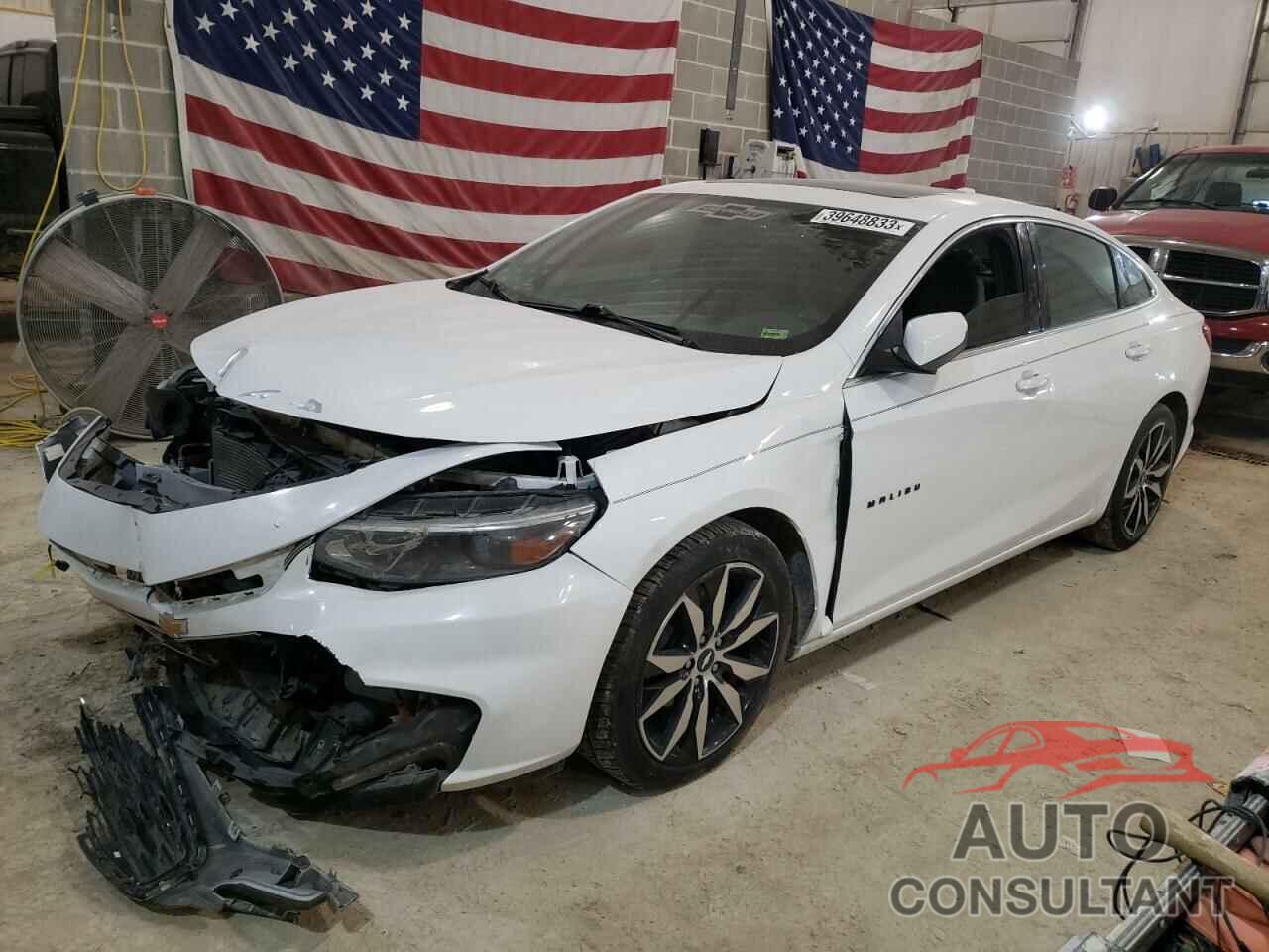 CHEVROLET MALIBU 2017 - 1G1ZE5STXHF100542