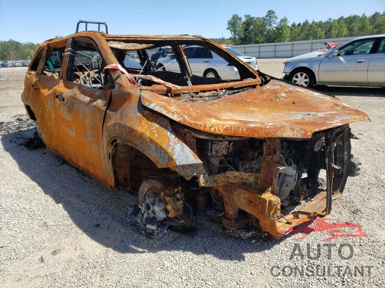 TOYOTA HIGHLANDER 2018 - 5TDJZRFH7JS847236