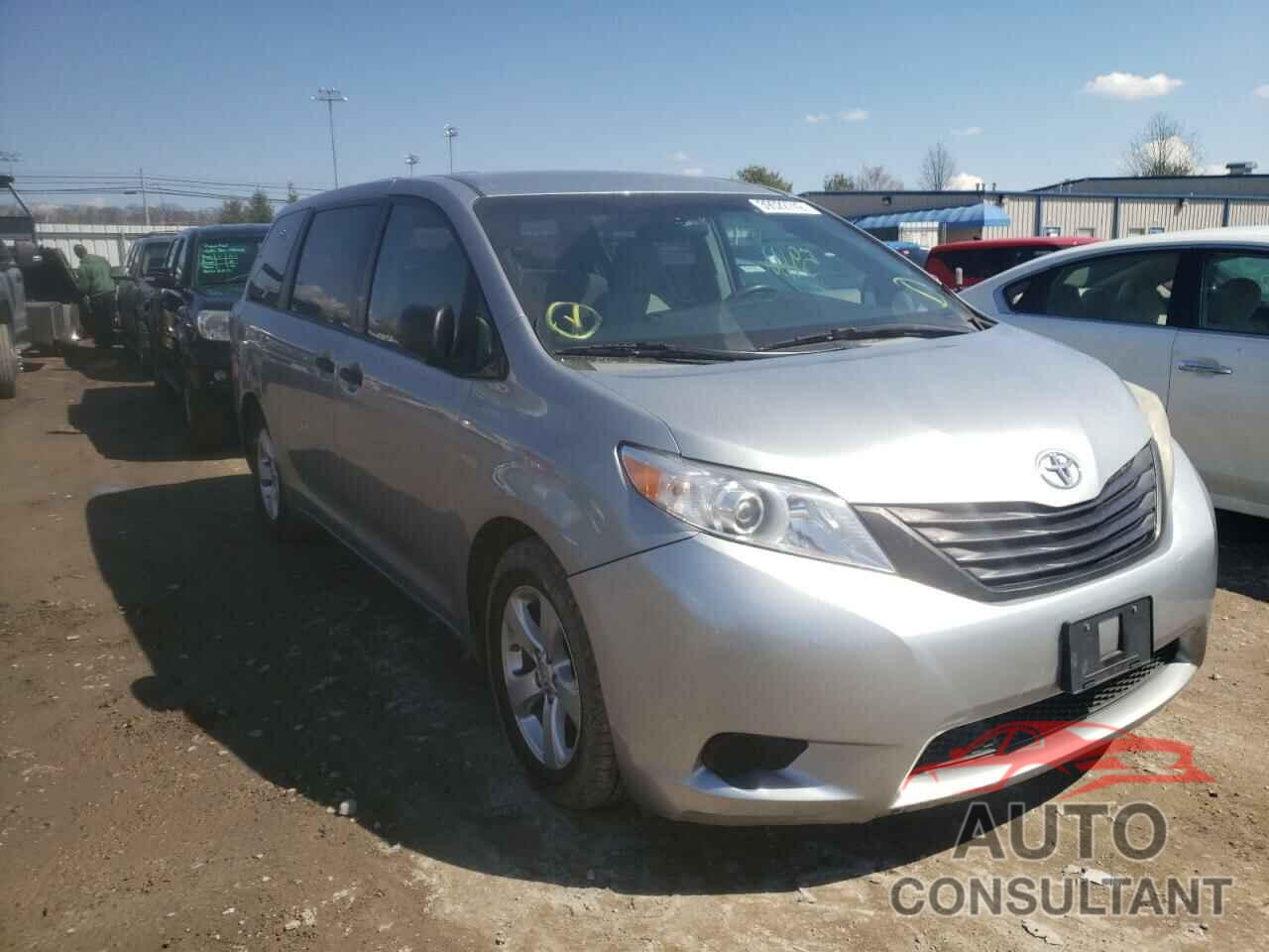 TOYOTA SIENNA 2016 - 5TDZK3DC4GS724224