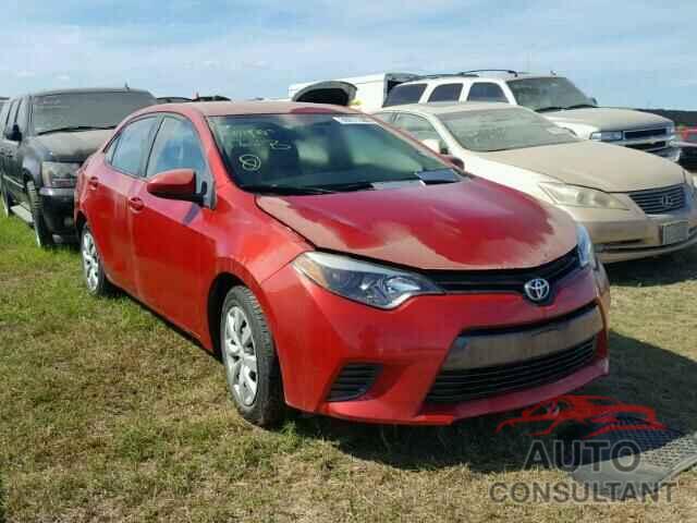 TOYOTA COROLLA 2015 - 5YFBURHE1FP321254