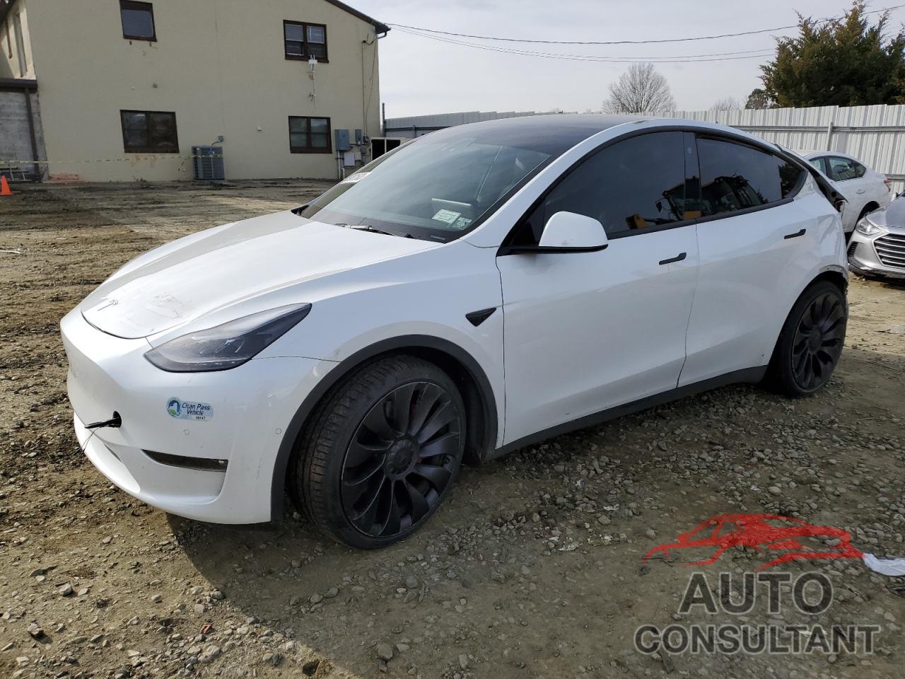 TESLA MODEL Y 2022 - 7SAYGDEF6NF307879