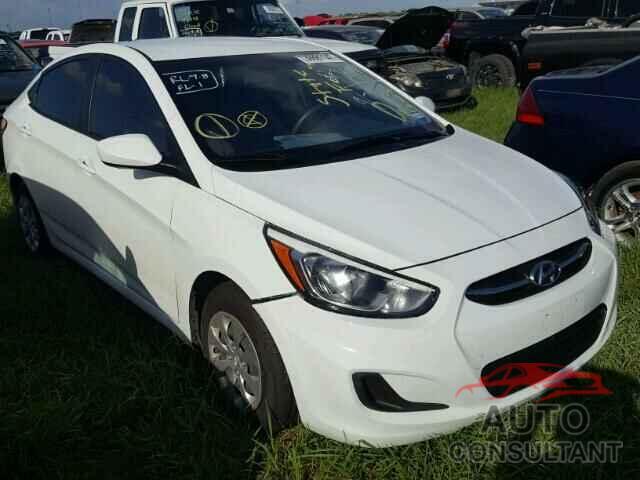 HYUNDAI ACCENT 2016 - KMHCT4AE9GU041201