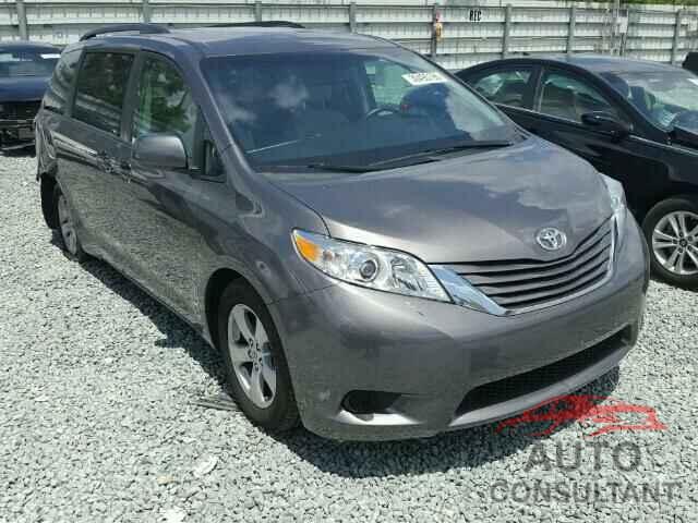 TOYOTA SIENNA 2016 - 5TDKK3DC0GS704697