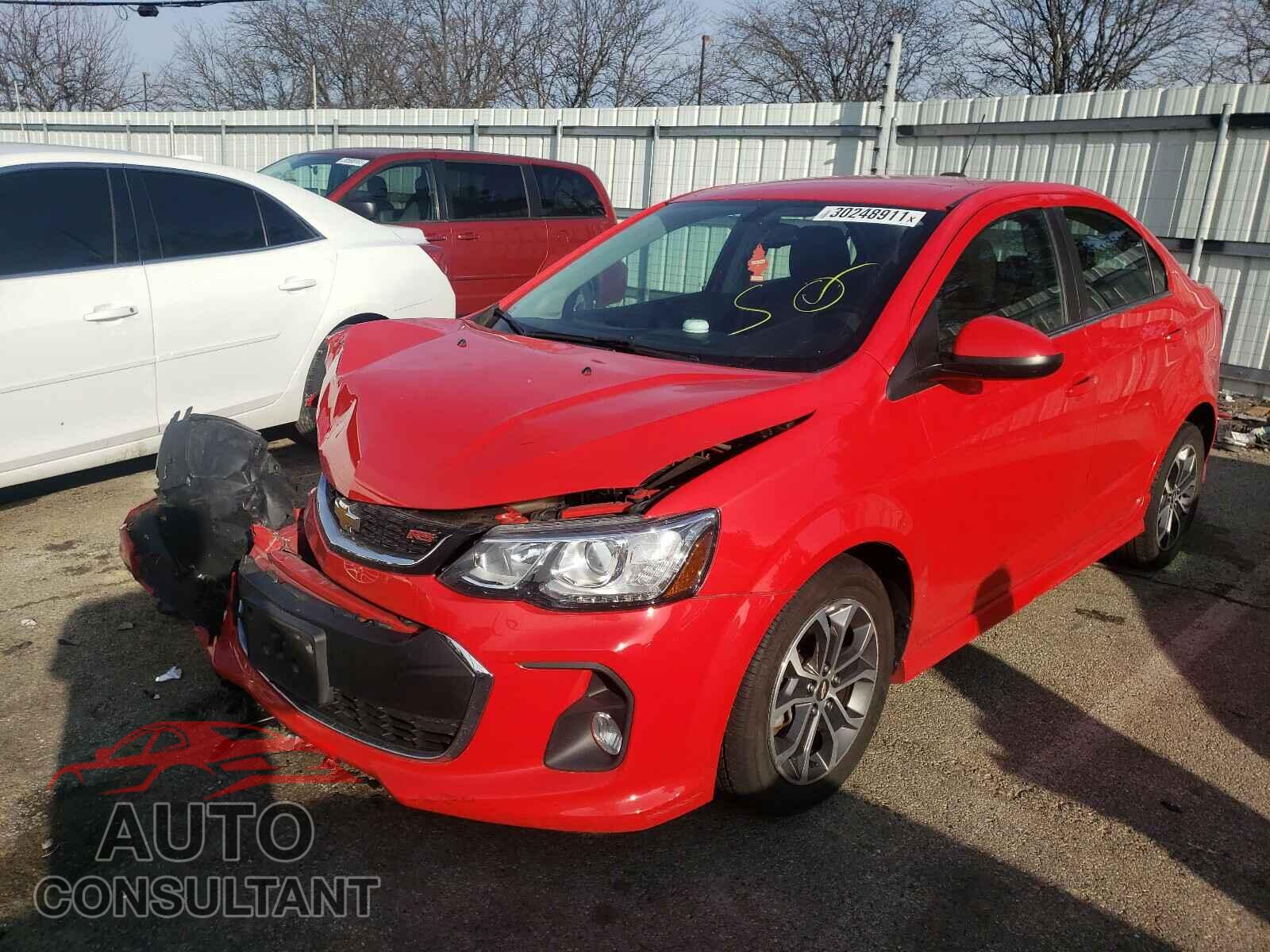 CHEVROLET SONIC 2017 - 1FADP3K29JL331372