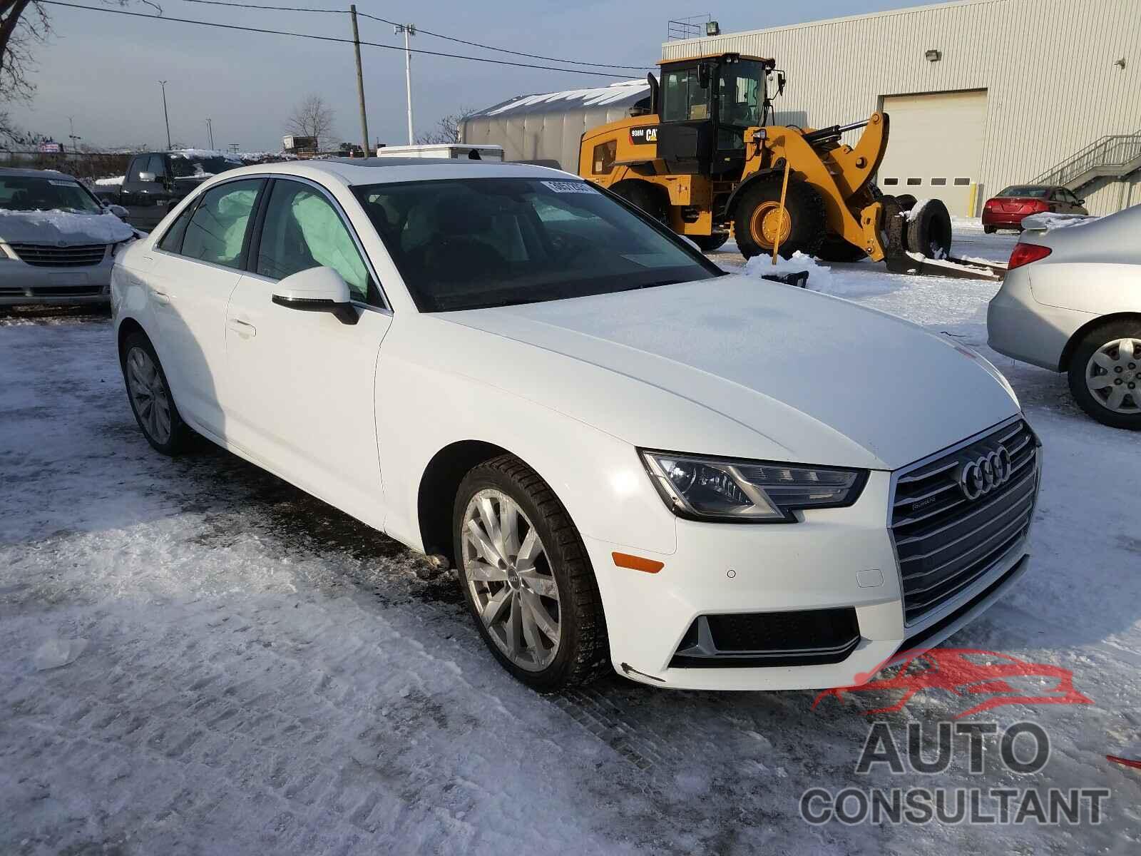 AUDI A4 2019 - WAUANAF47KA010640