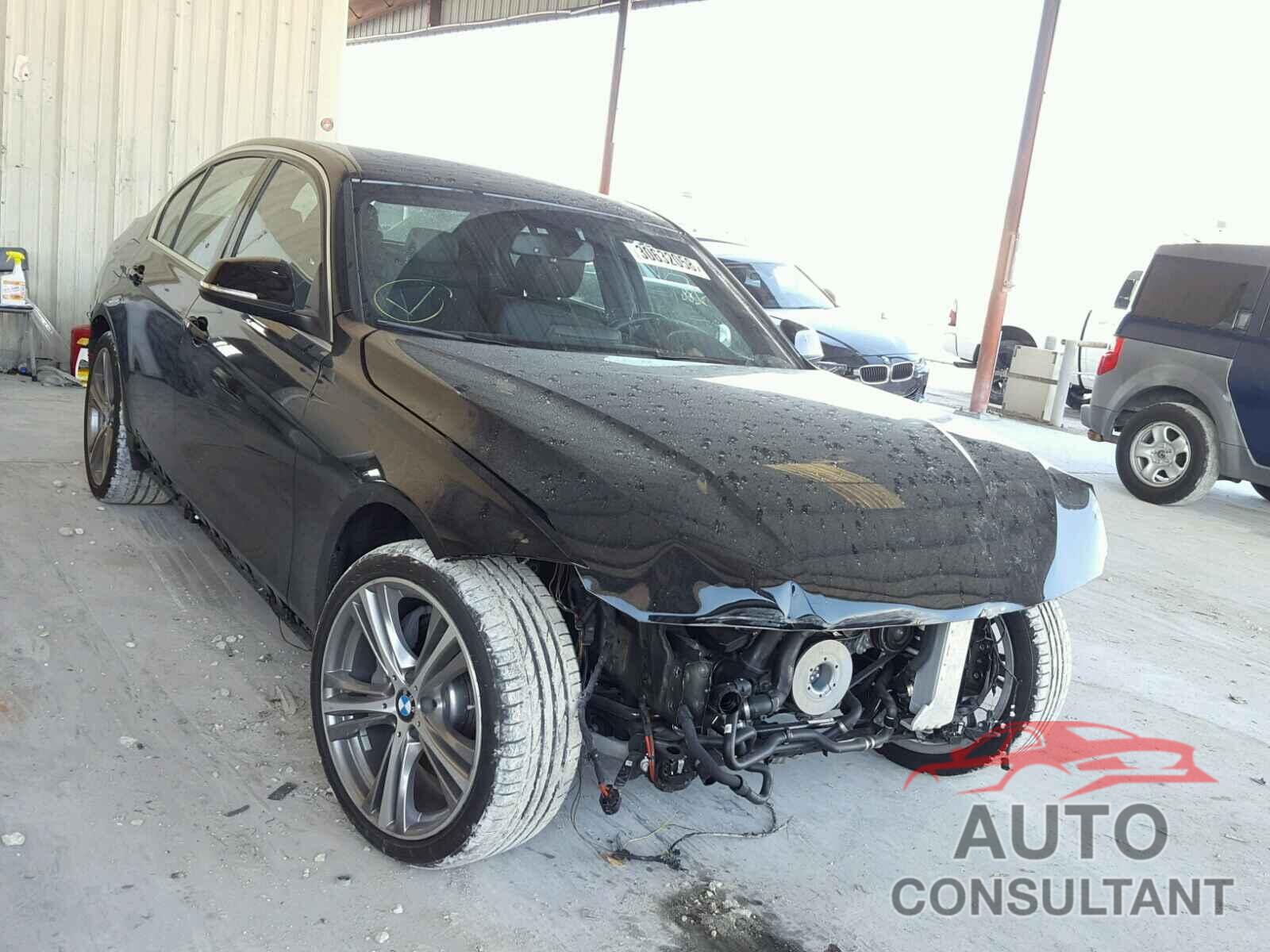 BMW 3 SERIES 2017 - WBA8B3G56HNU35374