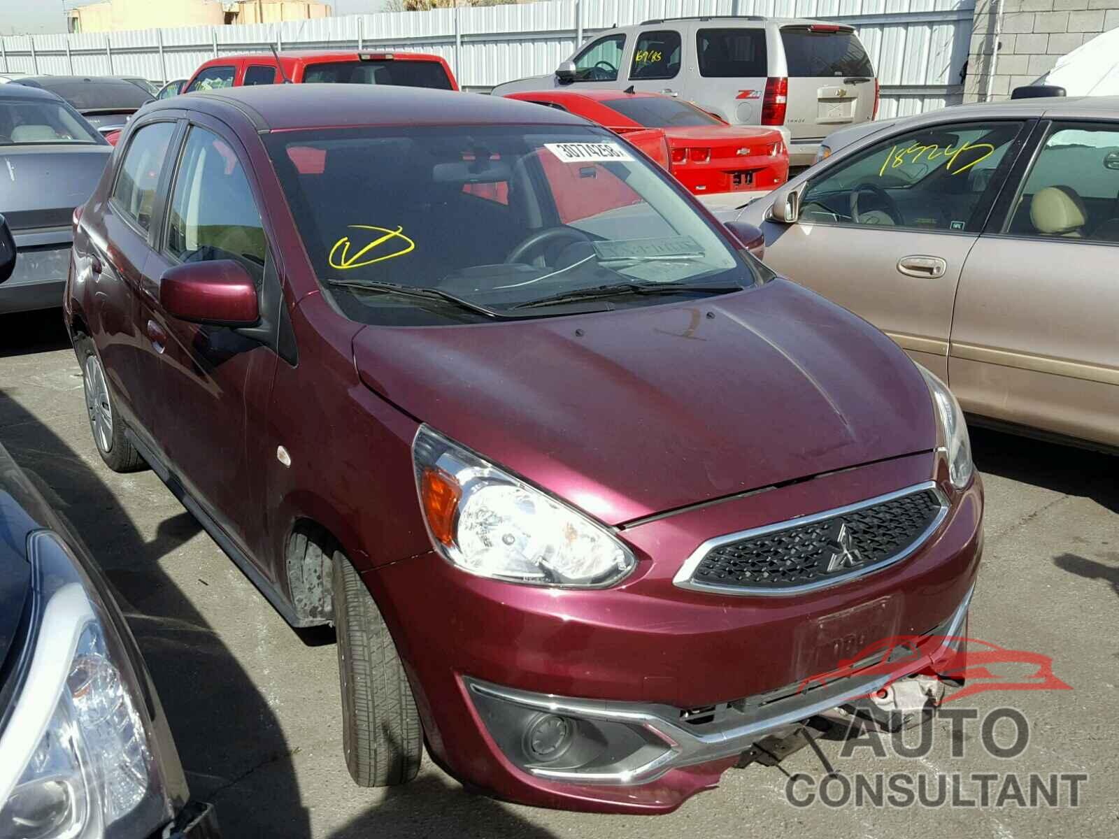 MITSUBISHI MIRAGE 2017 - ML32A3HJ3HH010445