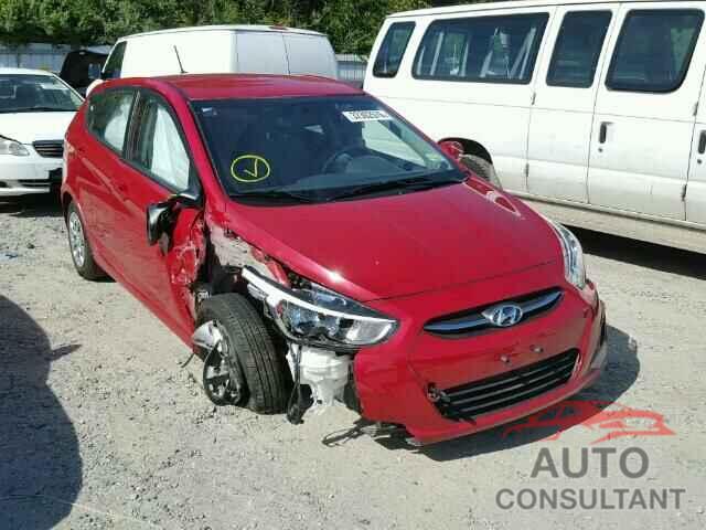 HYUNDAI ACCENT 2015 - KMHCT5AE0FU225933