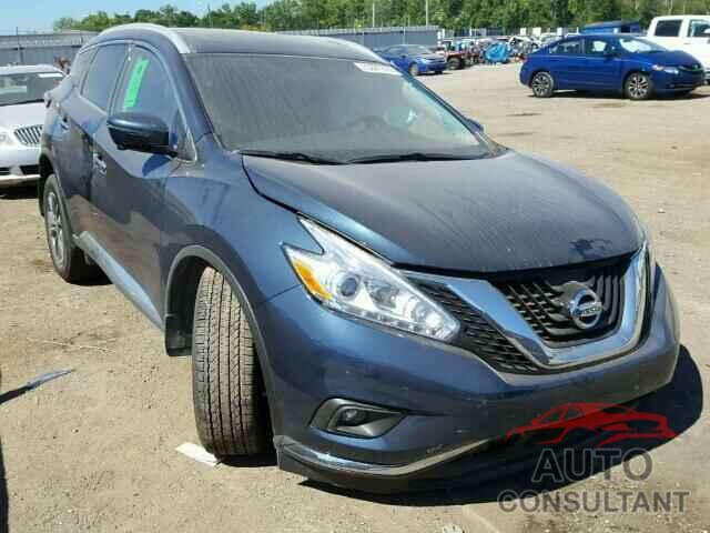 NISSAN MURANO 2016 - 5N1AZ2MH1GN116497