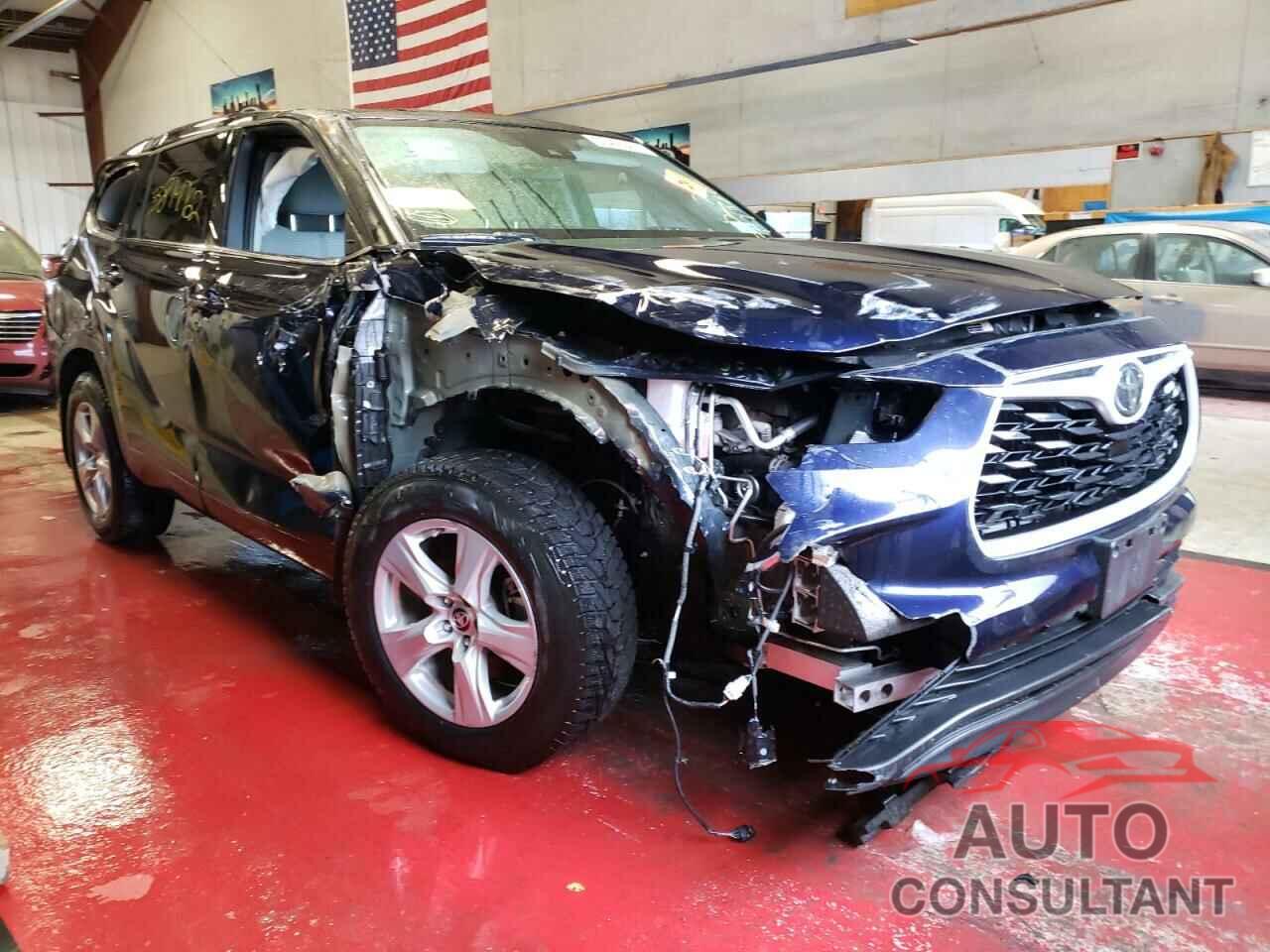 TOYOTA HIGHLANDER 2020 - 5TDBZRBH5LS022468