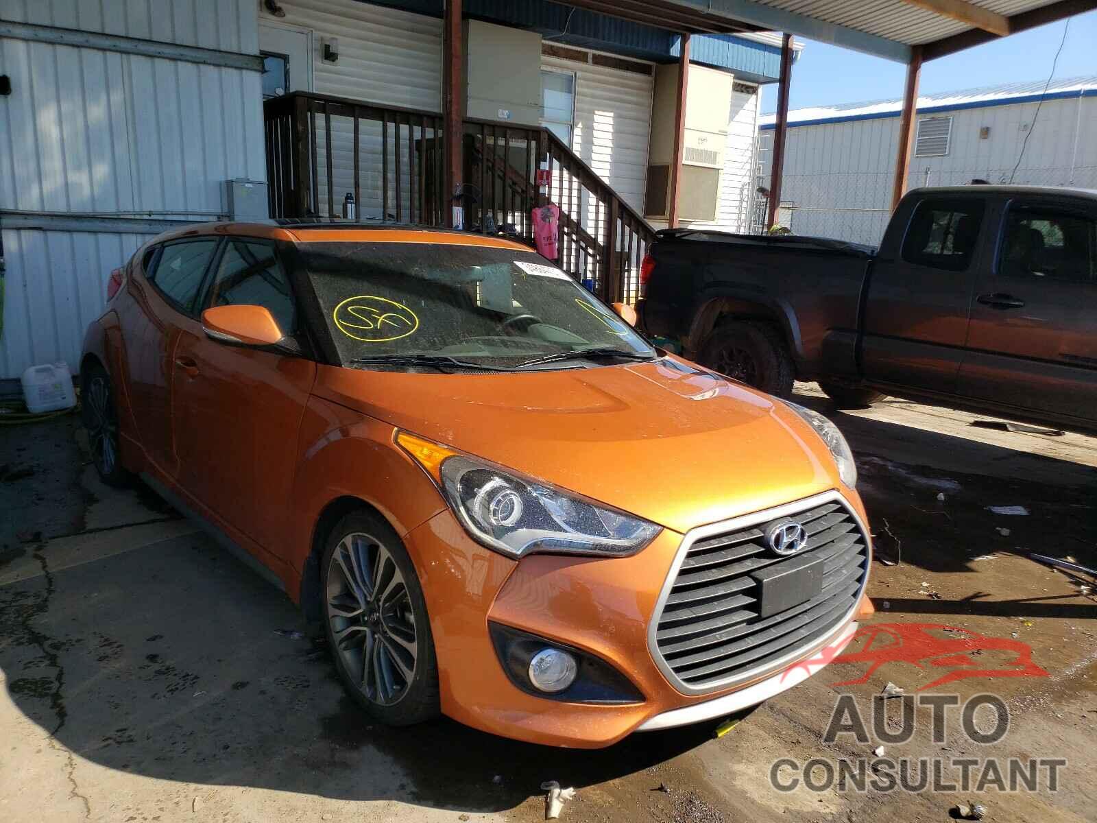 HYUNDAI VELOSTER 2016 - KMHTC6AE7GU292567