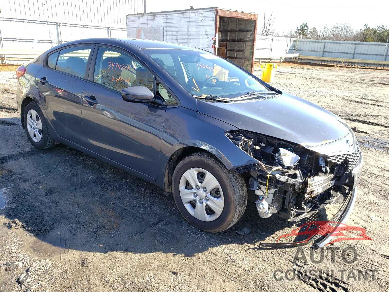KIA FORTE 2016 - KNAFK4A65G5564106