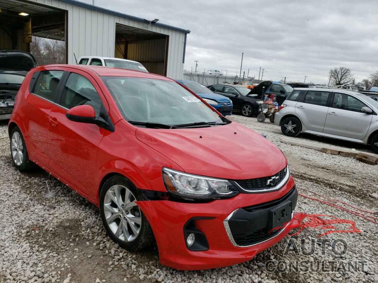 CHEVROLET SONIC 2018 - 1G1JD6SB2J4127457