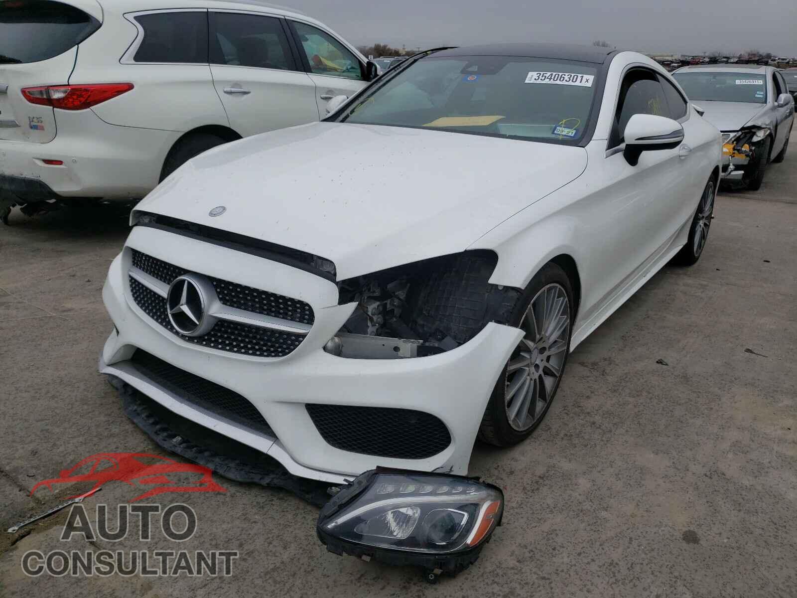 MERCEDES-BENZ C CLASS 2017 - WDDWJ4JB2HF380911
