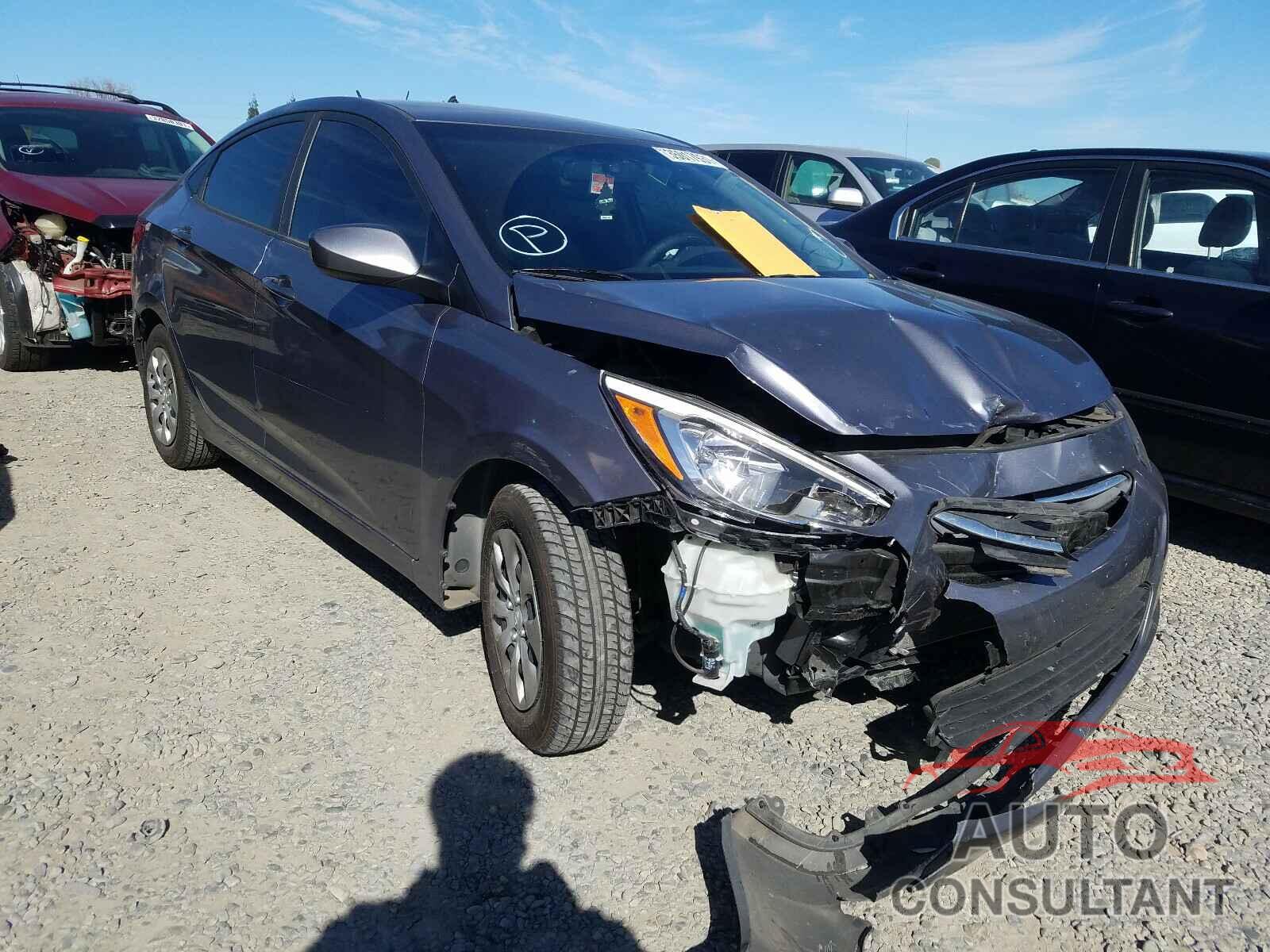 HYUNDAI ACCENT 2016 - KMHCT4AE0GU151487