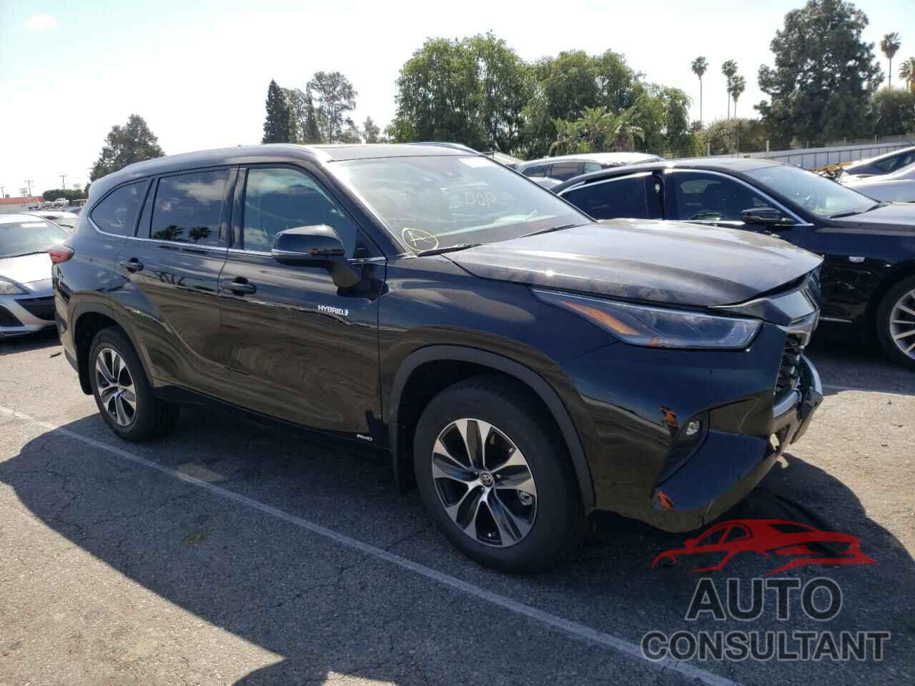 TOYOTA HIGHLANDER 2021 - 5TDHBRCH0MS517272