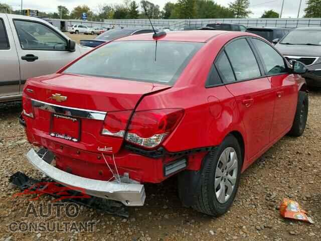 CHEVROLET CRUZE LIMI 2016 - 1G1PC5SH9G7197735