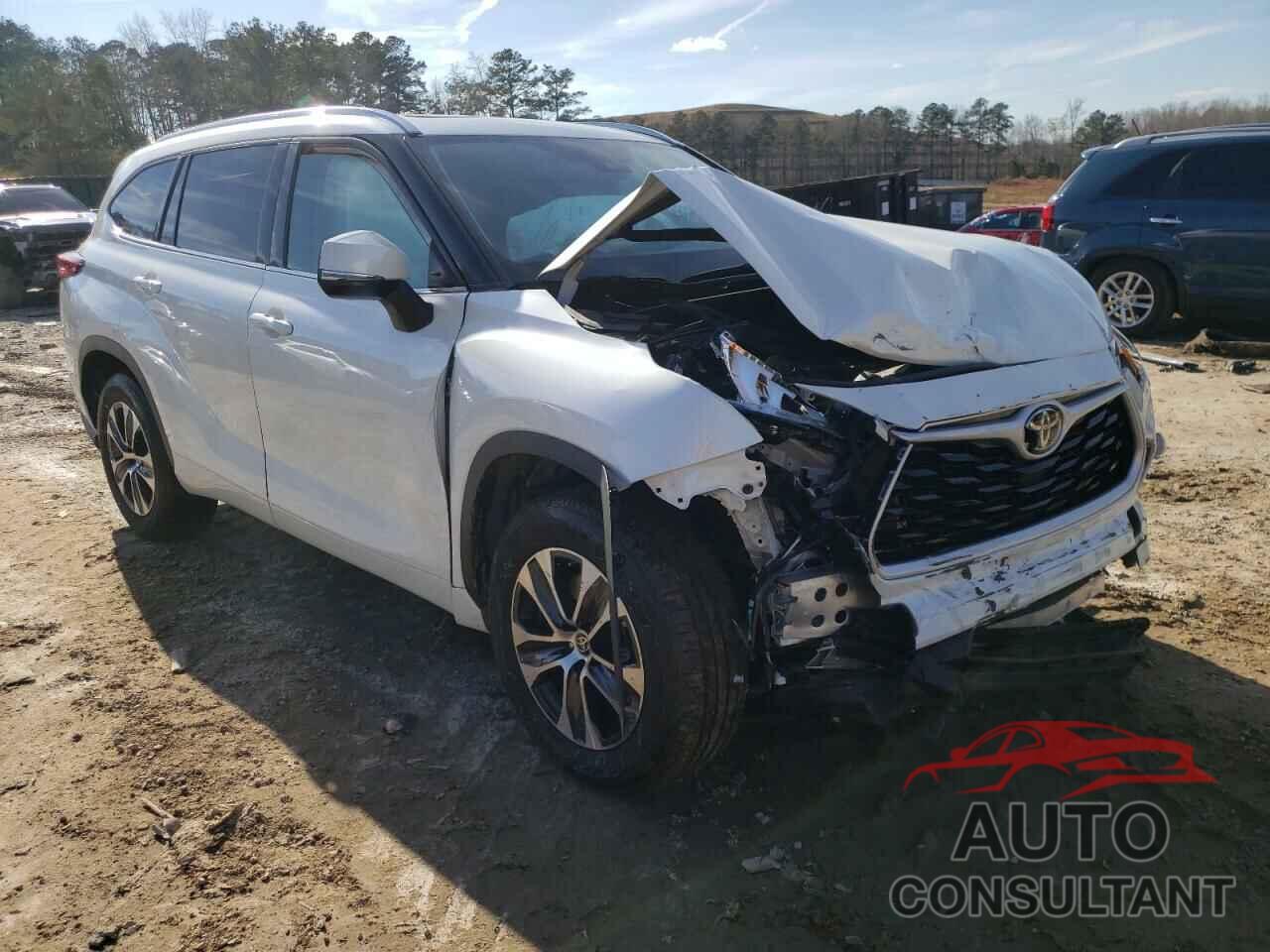 TOYOTA HIGHLANDER 2020 - 5TDGZRAH1LS023401