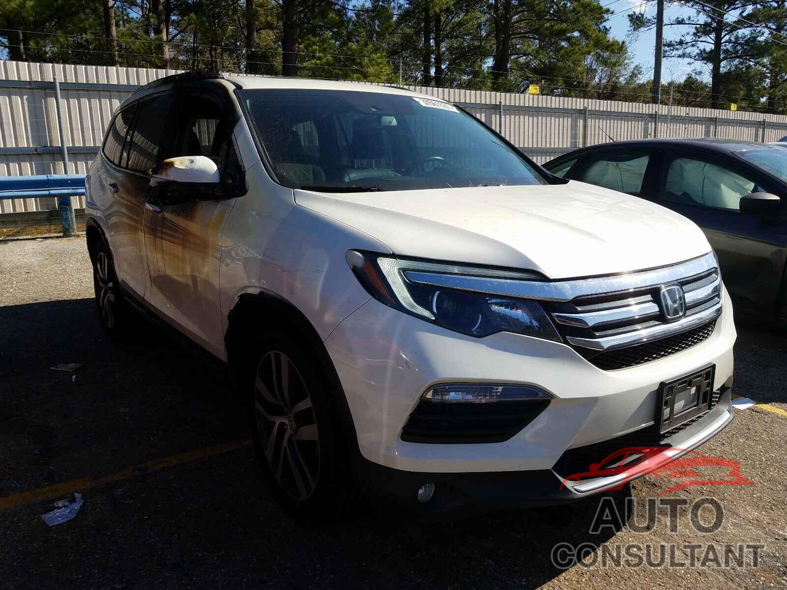 HONDA PILOT 2016 - 5FNYF5H91GB049639