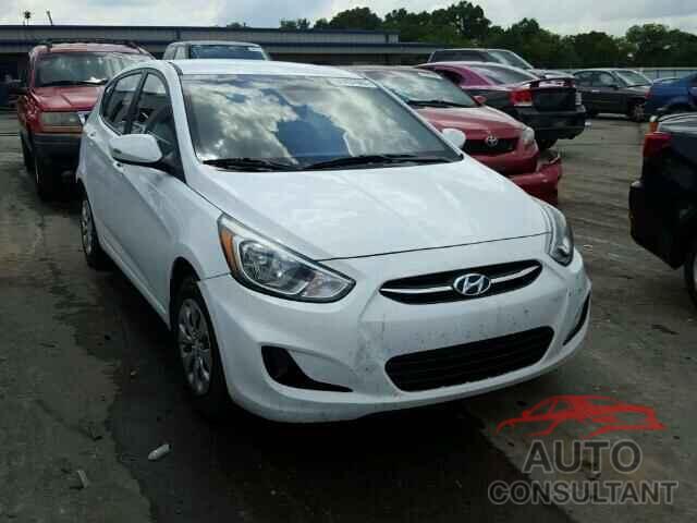 HYUNDAI ACCENT 2015 - KMHCT5AEXFU202921