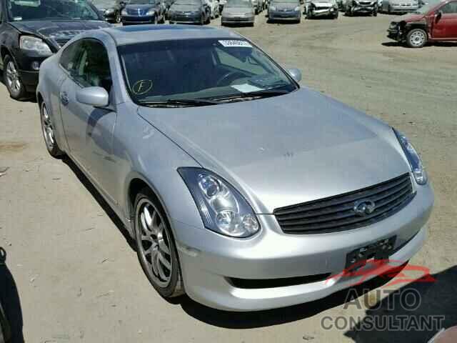 INFINITI G35 2007 - 3MZBN1U73HM140427