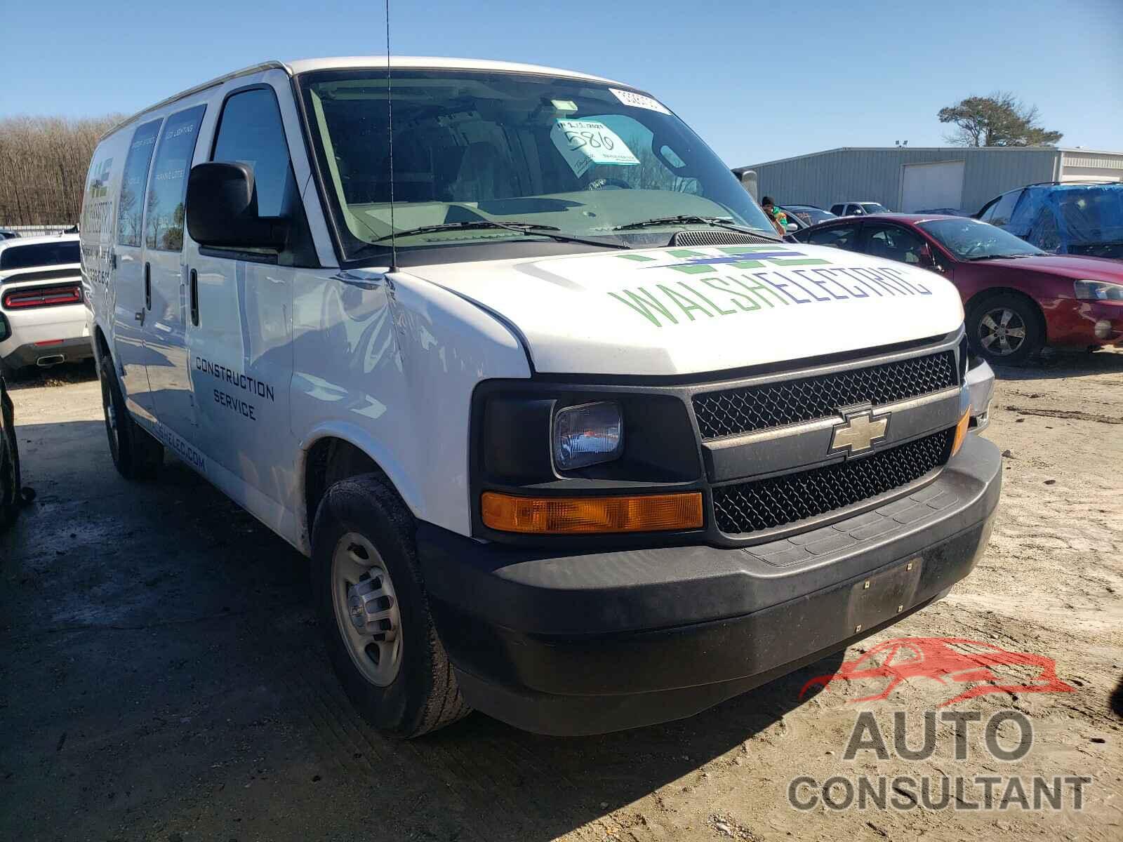 CHEVROLET EXPRESS 2017 - 1GCWGAFFXH1125889