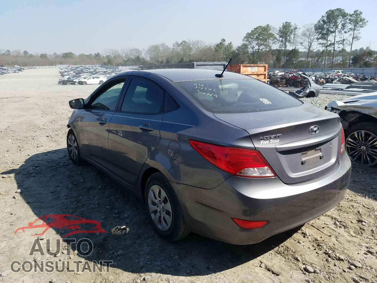 HYUNDAI ACCENT 2016 - KMHCT4AE8GU081043