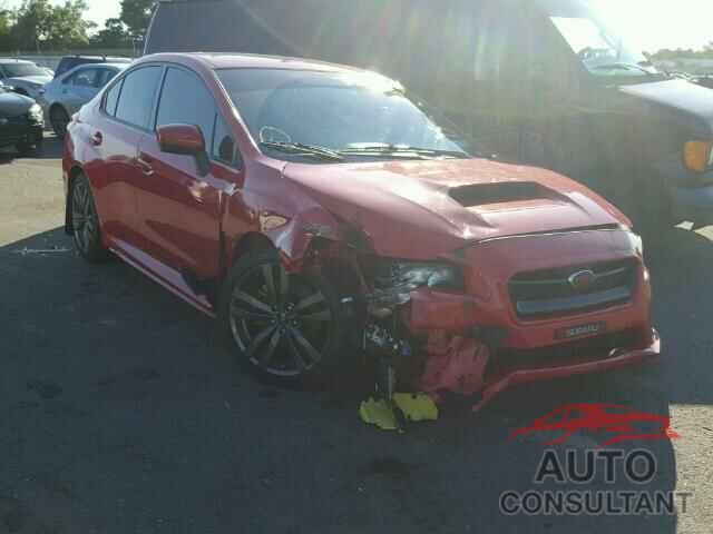 SUBARU WRX 2016 - JF1VA1F60G9831241