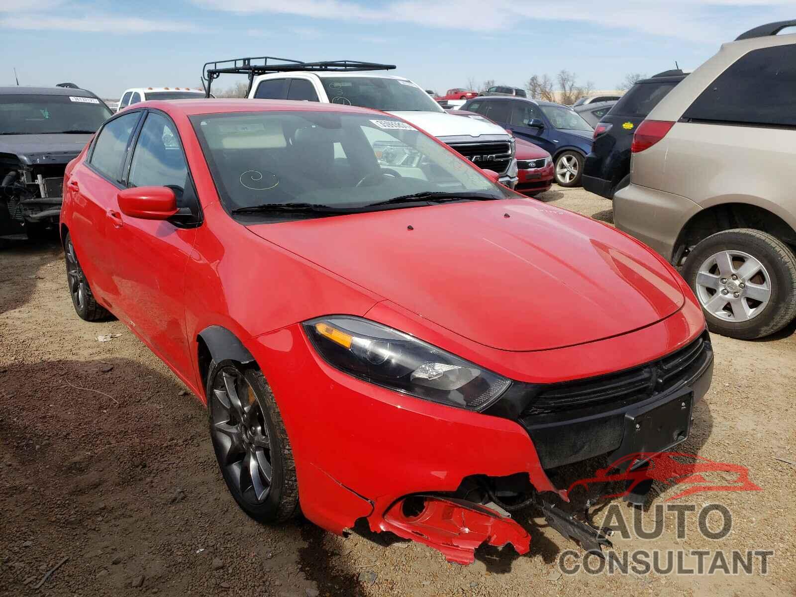 DODGE DART 2016 - 1C3CDFFA3GD796464