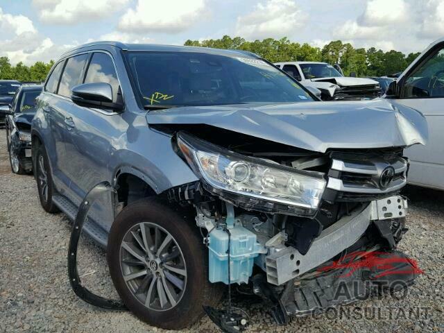 TOYOTA HIGHLANDER 2017 - 5TDKZRFH3HS524218