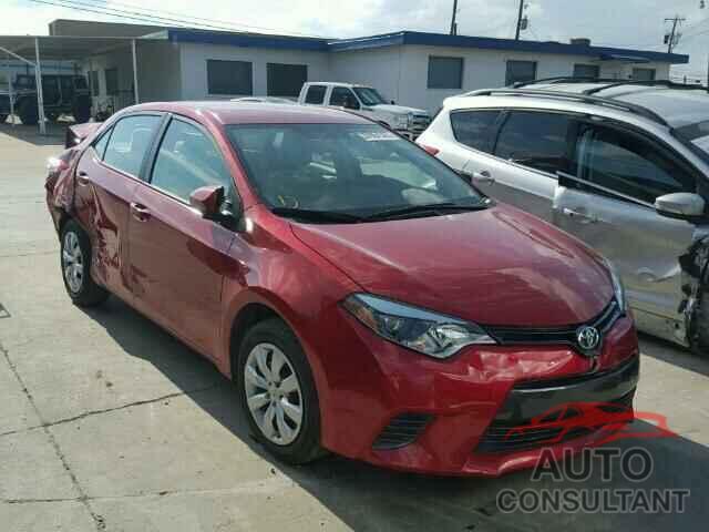 TOYOTA COROLLA 2016 - 5YFBURHE7GP490597