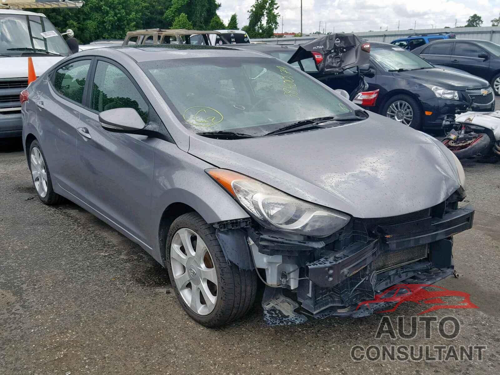 HYUNDAI ELANTRA 2011 - KMHDH4AE7BU107078