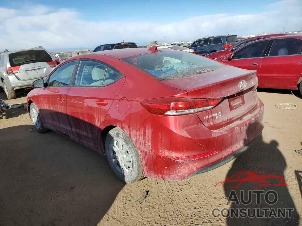 HYUNDAI ELANTRA 2017 - KMHD74LF9HU429092