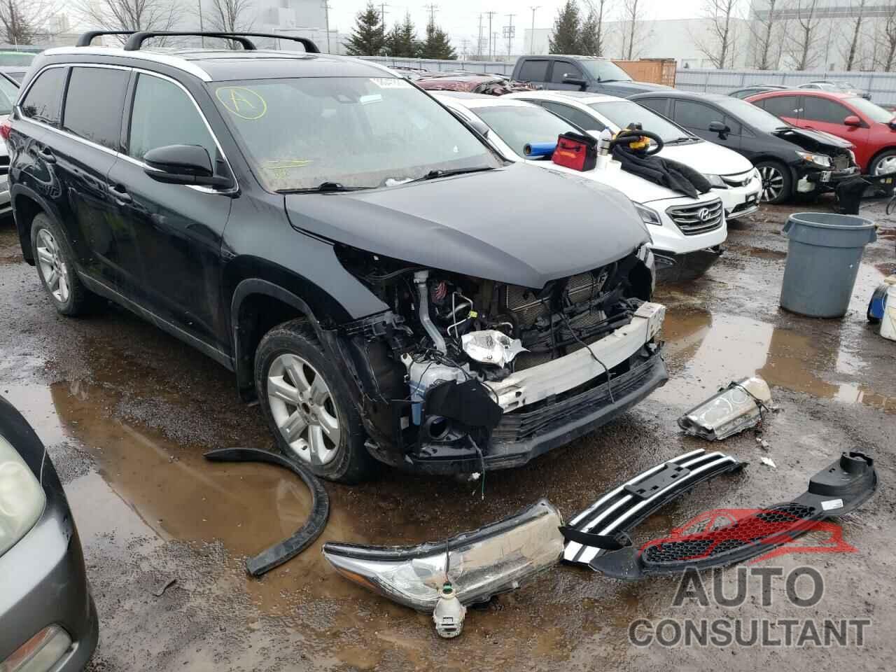 TOYOTA HIGHLANDER 2019 - 5TDJGRFH1KS067448