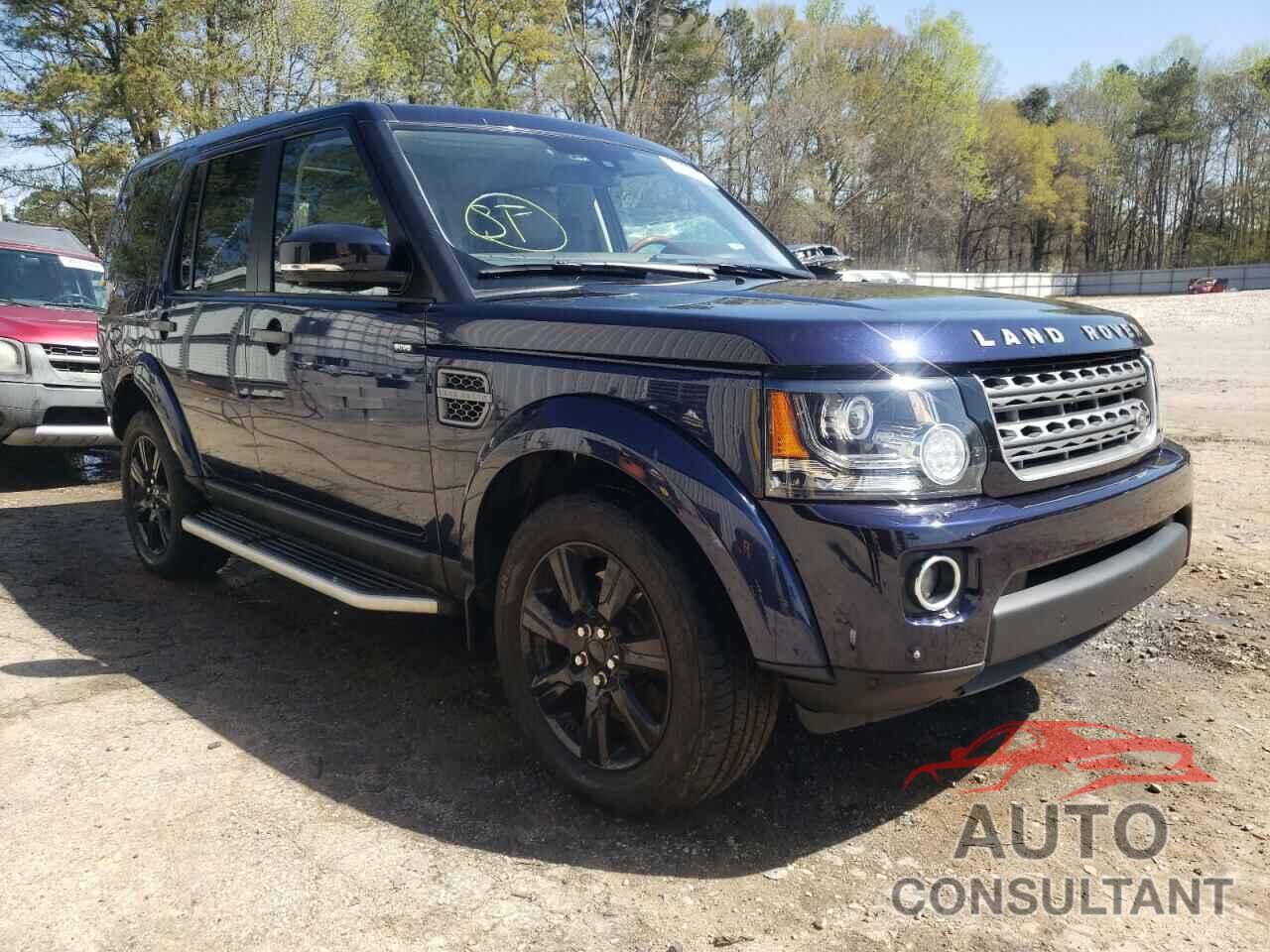 LAND ROVER LR4 2016 - SALAG2V61GA805205