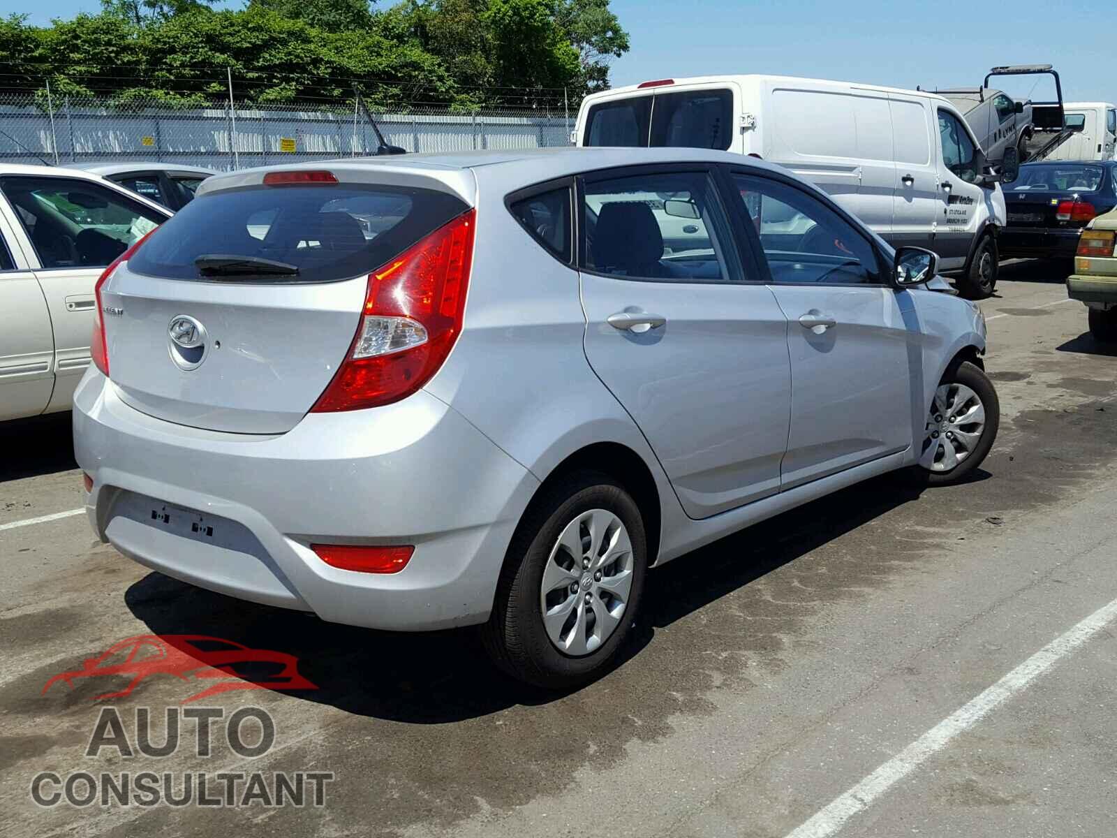 HYUNDAI ACCENT 2016 - KMHCT5AE8GU252041