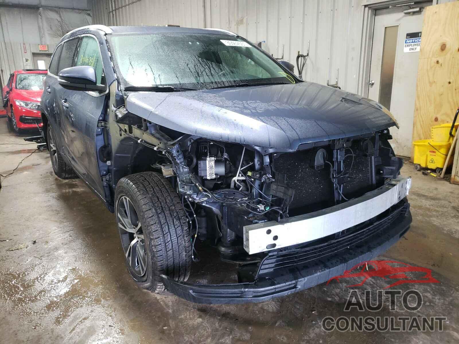 TOYOTA HIGHLANDER 2016 - 5TDJKRFH1GS292202