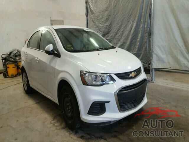 CHEVROLET SONIC 2017 - 1G1JB5SH8H4104098