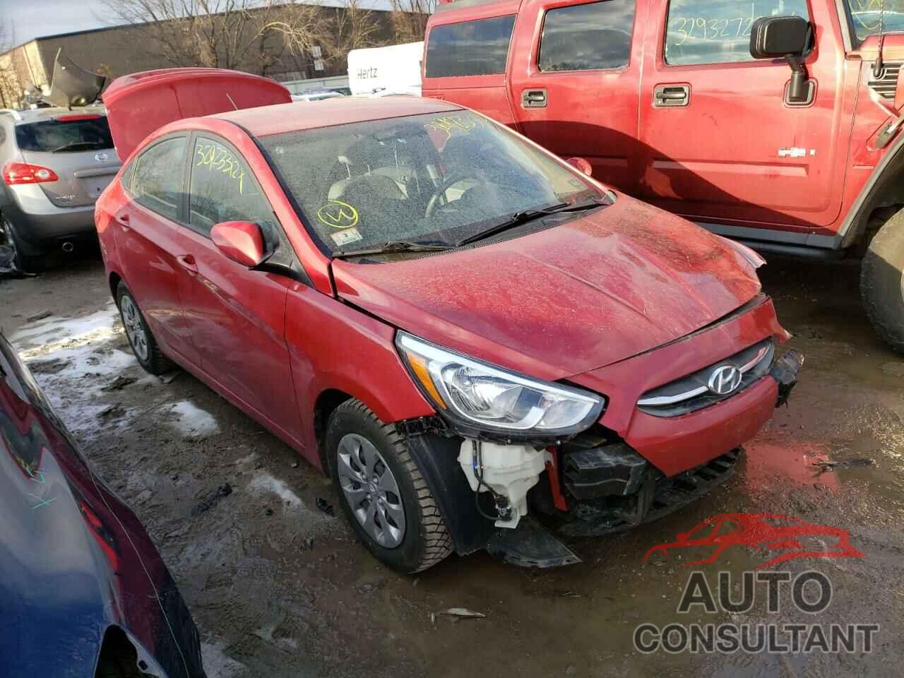 HYUNDAI ACCENT 2017 - KMHCT4AE6HU251501