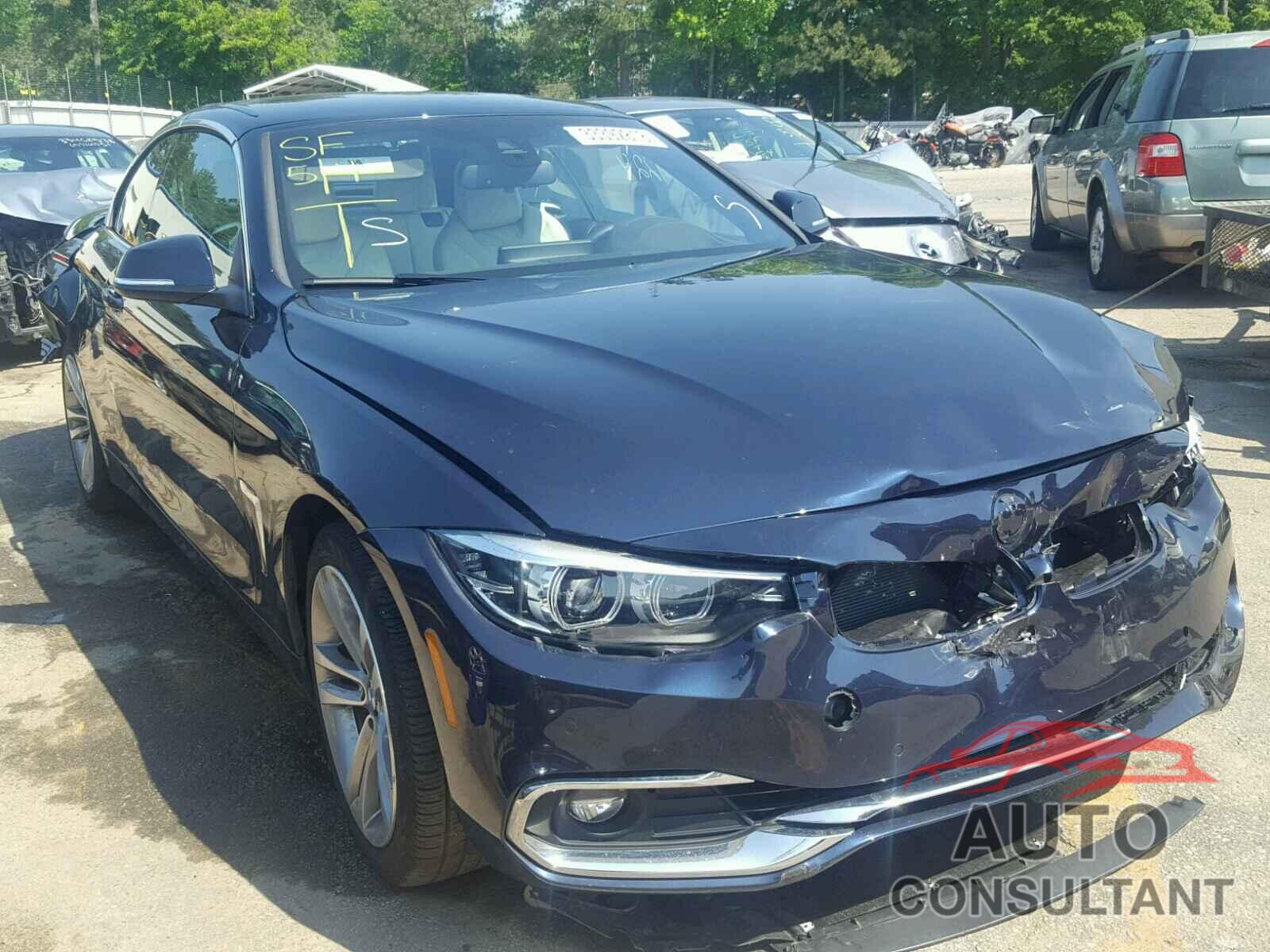 BMW 4 SERIES 2018 - WBA4Z1C52JEC72364