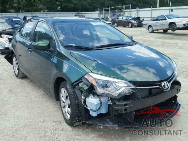 TOYOTA COROLLA 2015 - 2T1BURHEXFC258140