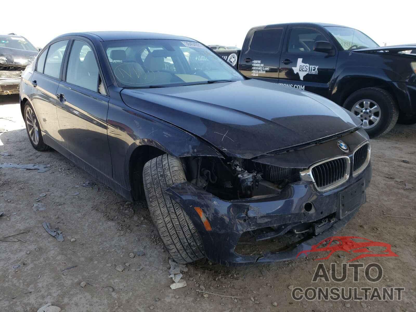 BMW 3 SERIES 2017 - WBA8E1G57HNU15100