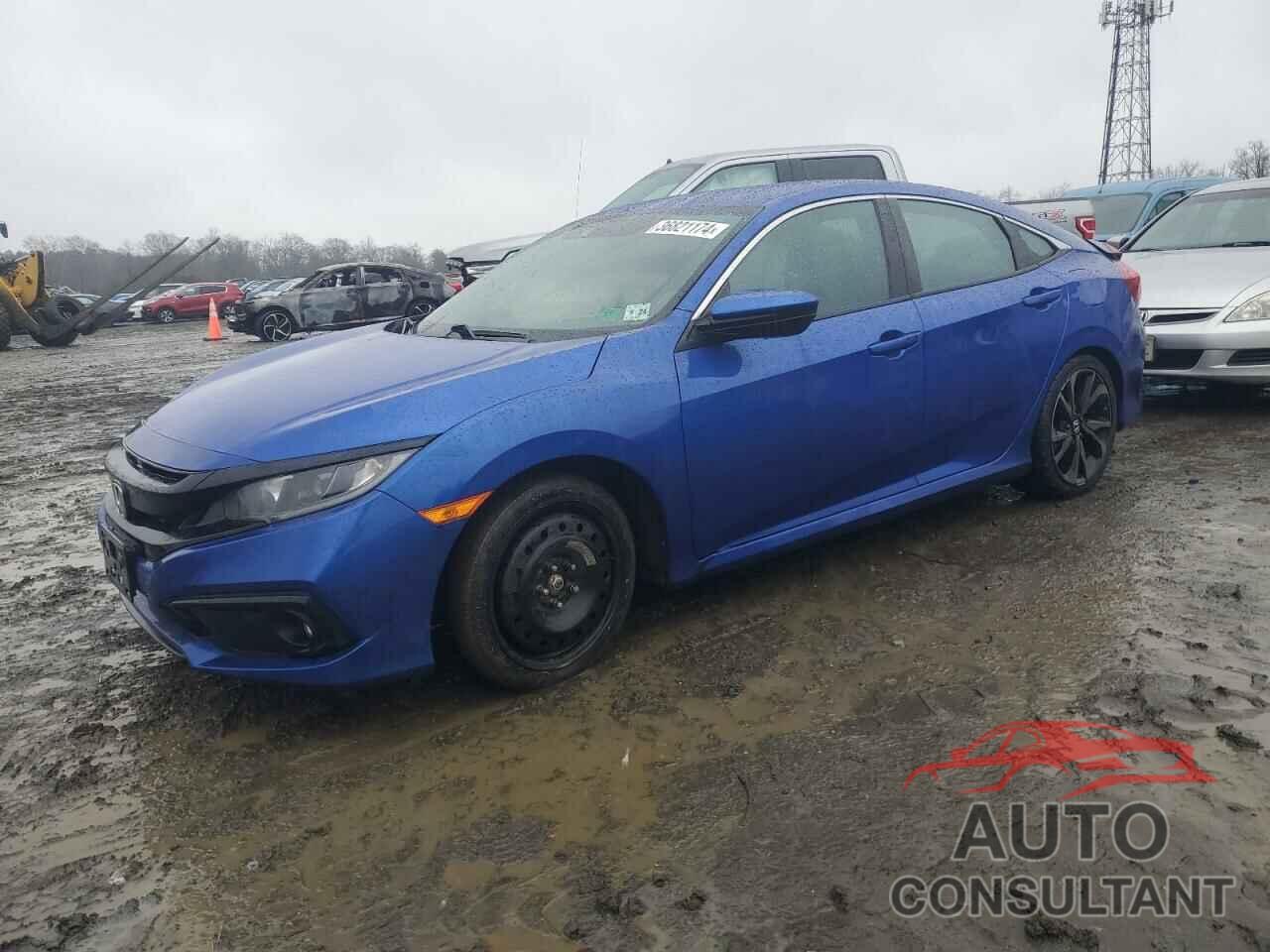 HONDA CIVIC 2019 - 19XFC2F85KE210565