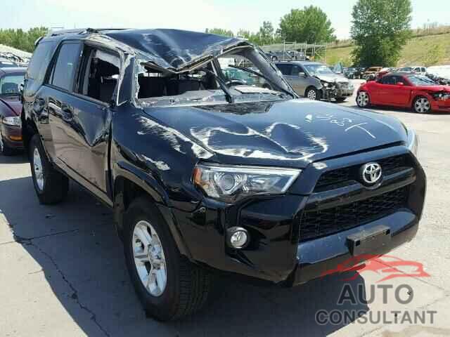 TOYOTA 4RUNNER 2016 - JTEBU5JR2G5379213