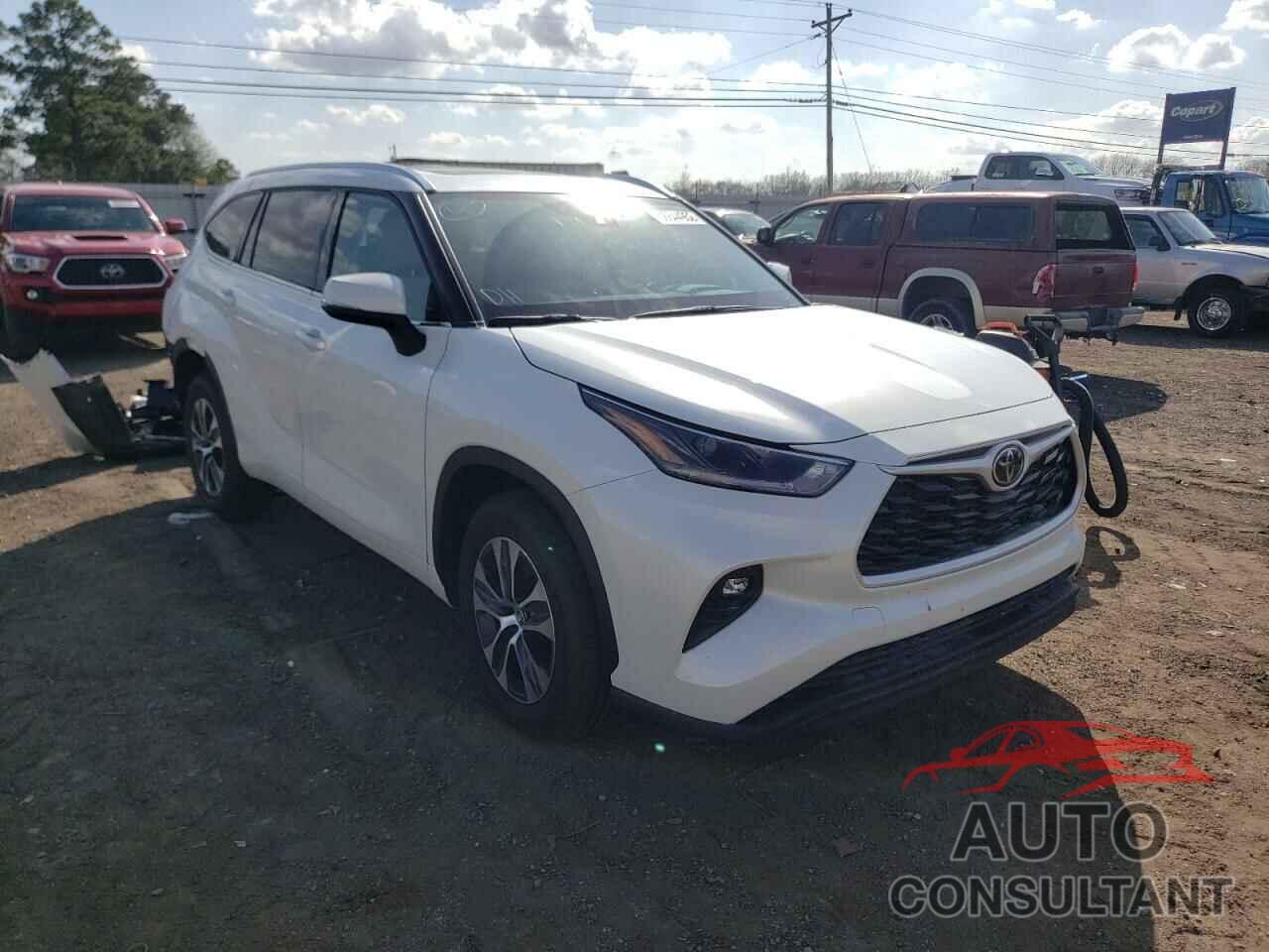 TOYOTA HIGHLANDER 2021 - 5TDHZRAH1MS533205