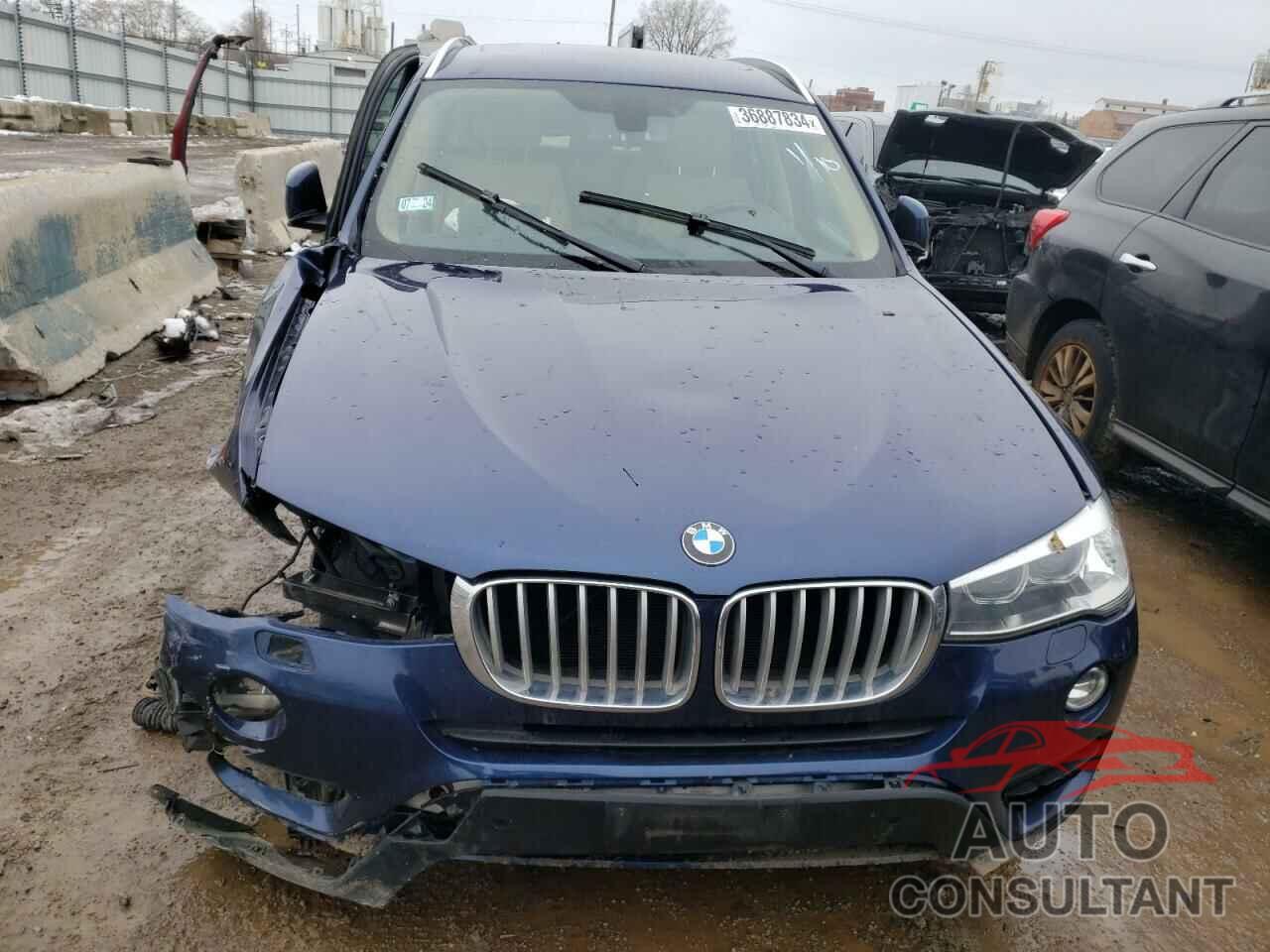 BMW X3 2016 - 5UXWX7C54G0R16744