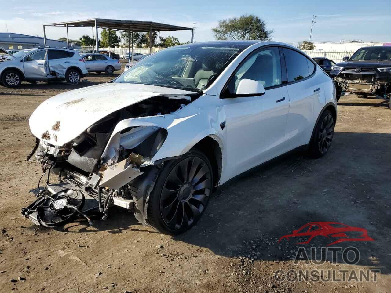 TESLA MODEL Y 2022 - 7SAYGDEF4NF403087